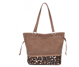 TW Collection Hair-On Cowhide Concealed Carry Tote Wild