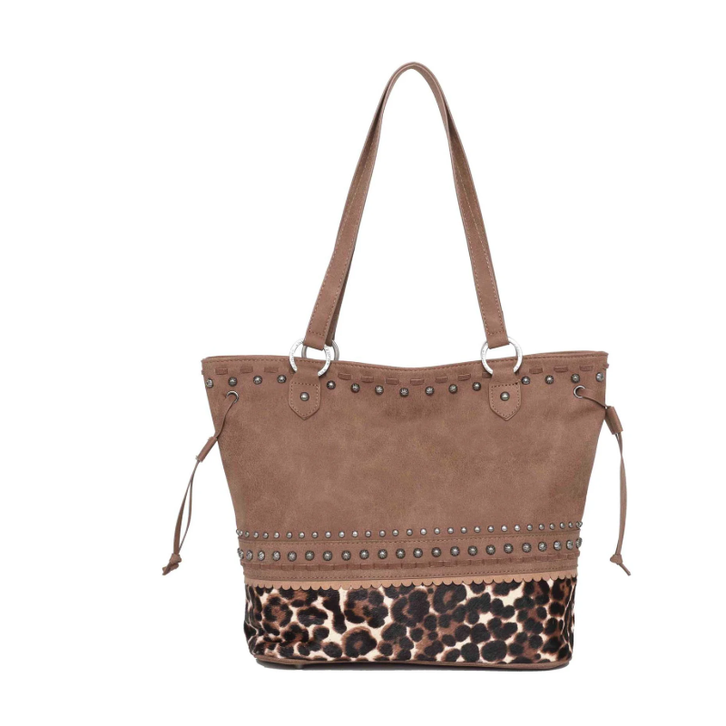TW Collection Hair-On Cowhide Concealed Carry Tote Wild