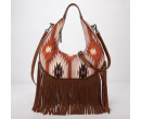 Crescent Crossbody Bag - Brown