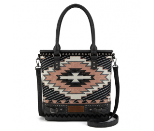 Aztec Concealed Carry Crossbody - Black