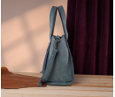 TB Stitch Two Tone Tote - Navy