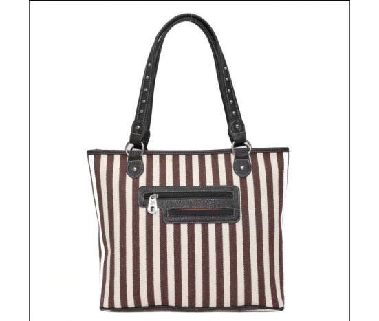 TB Horse Print Tote - Pink