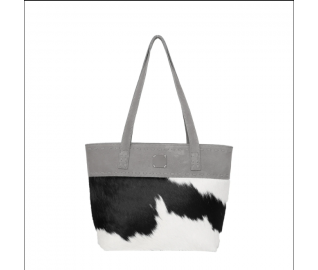 TB Real Leather Safety Large Travel Tote - Cow