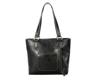 TW Collection Tooled Carry On Tote Teal