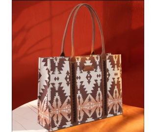 Trimeliebuy Southwestern Print Dual Lined Carry On/Tote