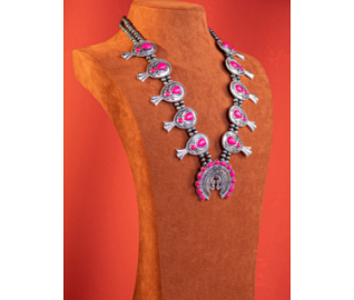 TB's Squash Blossom Pendant Necklace