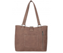 TW Collection Hair-On Cowhide Carry Tote