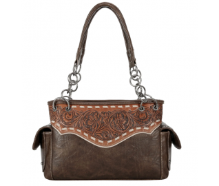 TW Collection Patterned Collection Concealed Carry Satchel