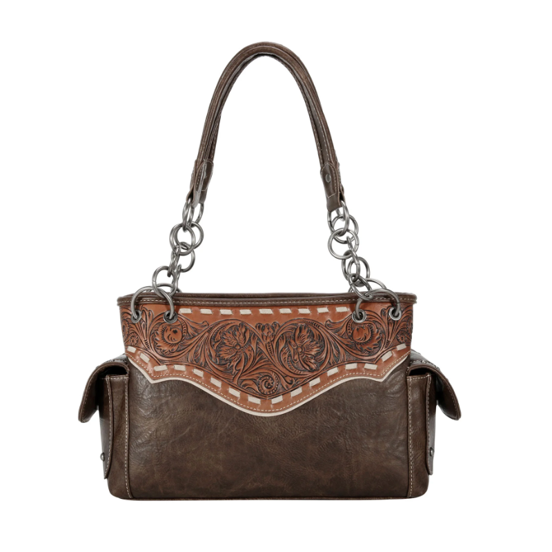 TW Collection Patterned Collection Concealed Carry Satchel