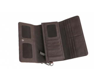 TW Collection Floral Tooled Collection Wallet SunFlower