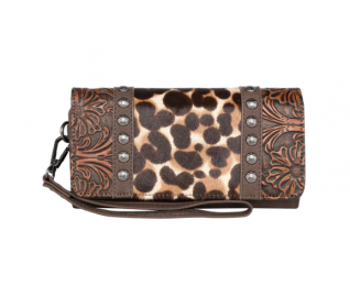 TW Collection Floral Tooled Collection Wallet Spot