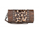 TW Collection Floral Tooled Collection Wallet Spot
