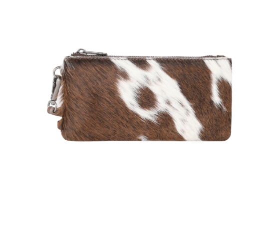 TW Collection Western Pattern Phone Wristlet/Crossbody Light Brown