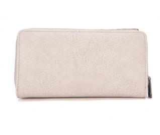 TW Collection Floral Tooled Collection Wallet Beige