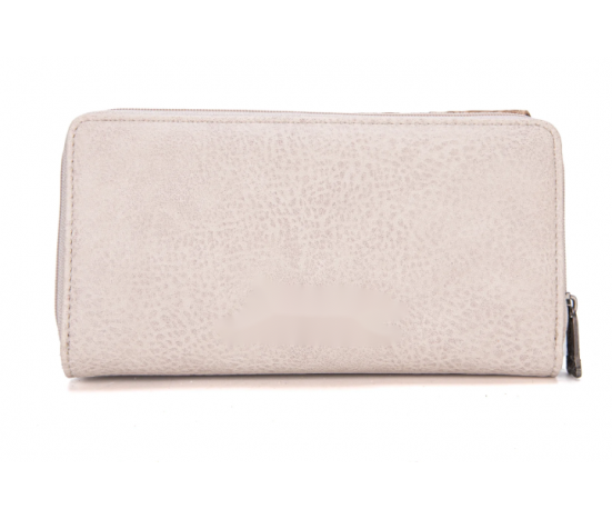 TW Collection Floral Tooled Collection Wallet Beige