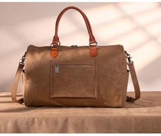 TW Pattern Tooled Collection Weekender Bag