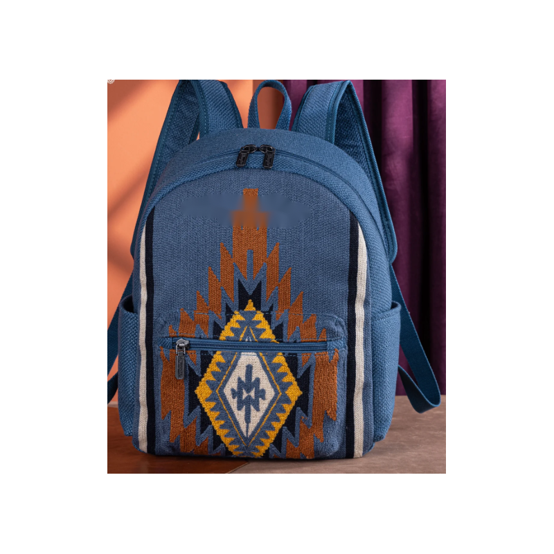 Knitted Backpack - Desert Fire