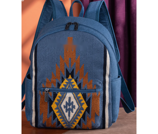Knitted Backpack - Desert Fire