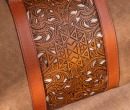 TW Pattern Tooled Collection Weekender Bag
