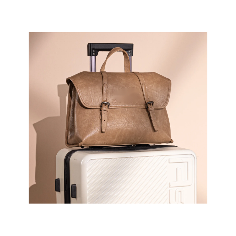 Top Handle Carry Satchel/Backpack/Crossbody - Khaki