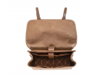 Top Handle Carry Satchel/Backpack/Crossbody - Khaki