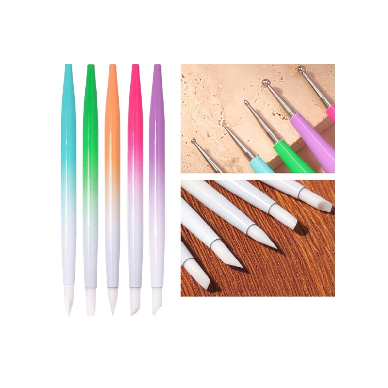 Silicone Trenchant Pen Manicure Tools