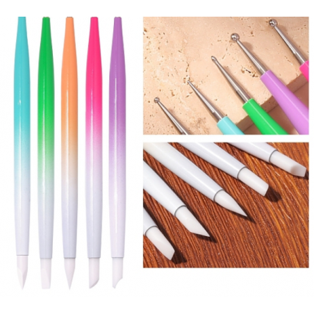 Silicone Trenchant Pen Manicure Tools