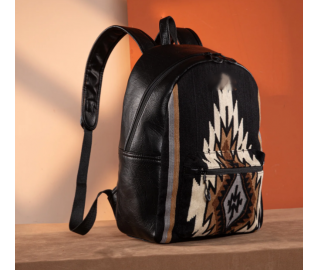 Knitted Backpack - Black