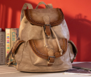 Stone Wash Backpack -Desert Khaki