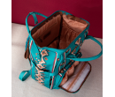 Aztec Printed Callie Backpack - Malachite