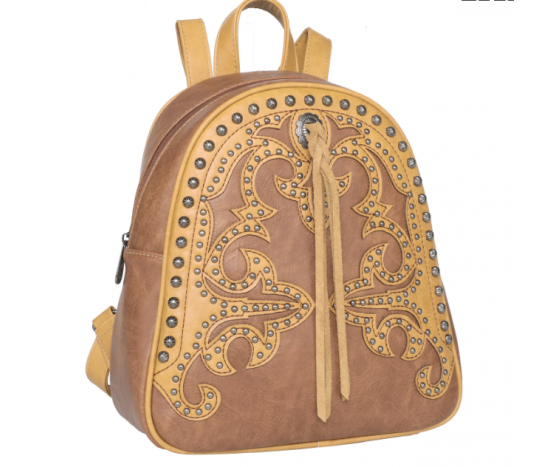 Desert Scroll Collection Backpack -  Yellow