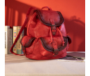 Stone Wash Backpack - Flaming Red