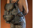 Stone Wash Backpack - Sky Blue