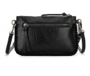 TW Collection - Leather Floral Tooled Collection Clutch - Classic Black