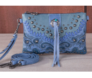TW Collection Embroidered Scroll Collection Clutch