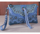 TW Collection Embroidered Scroll Collection Clutch