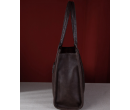 Croc Concealed Carry Wide Tote - Coffee