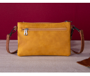 Embroidered Collection Clutch/Crossbody - Yellow
