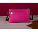 Embroidered Collection Clutch/Crossbody - Pink