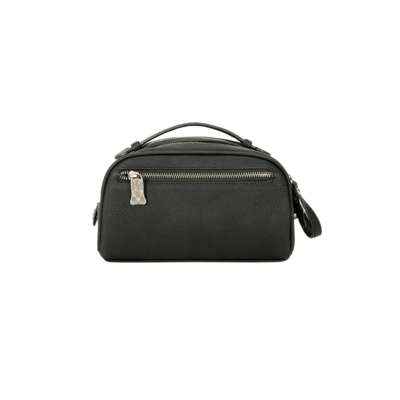 TW Collection - Braiding Design Purpose/Travel Pouch Black