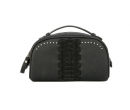 TW Collection - Braiding Design Purpose/Travel Pouch Black