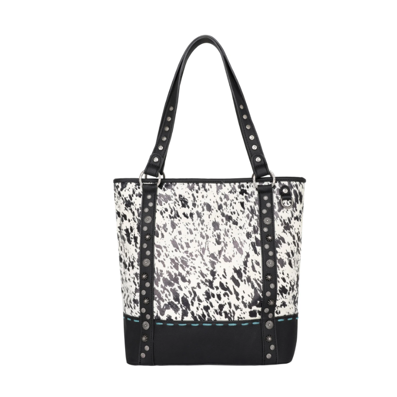 TW Collection Hair-On Cowhide Concealed Carry Tote