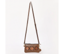 Hair-On Cowhide Collection Clutch - Copper