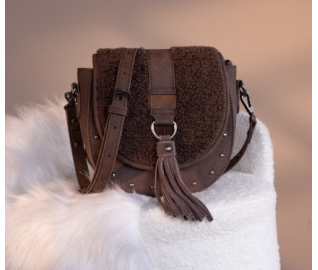 Saddle Bag Crossbody - Coffee