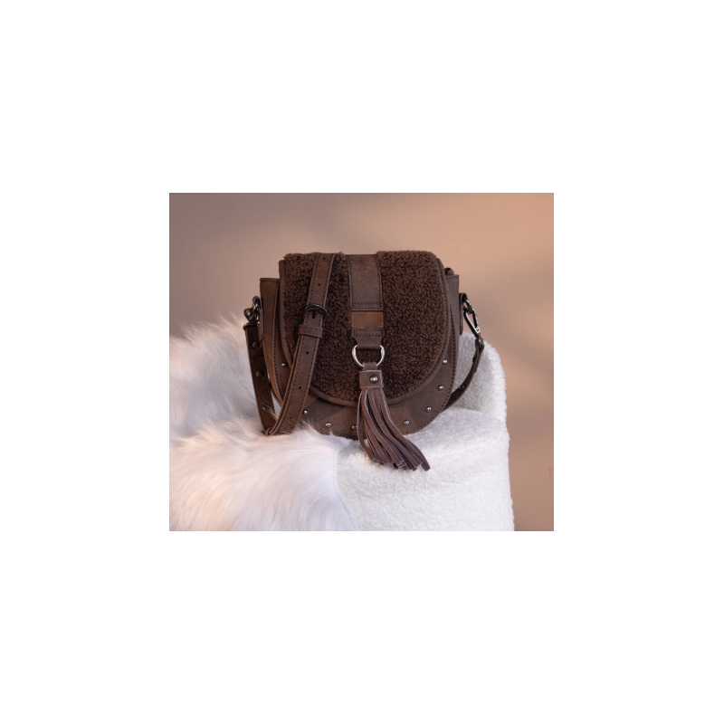 Saddle Bag Crossbody - Coffee