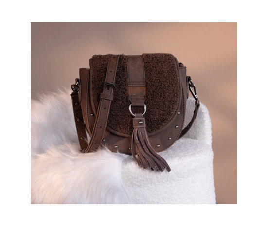 Saddle Bag Crossbody - Coffee