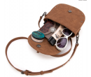 Saddle Bag Crossbody - Brown