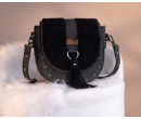 Saddle Bag Crossbody -Black