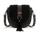 Saddle Bag Crossbody -Black