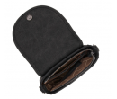 Saddle Bag Crossbody -Black